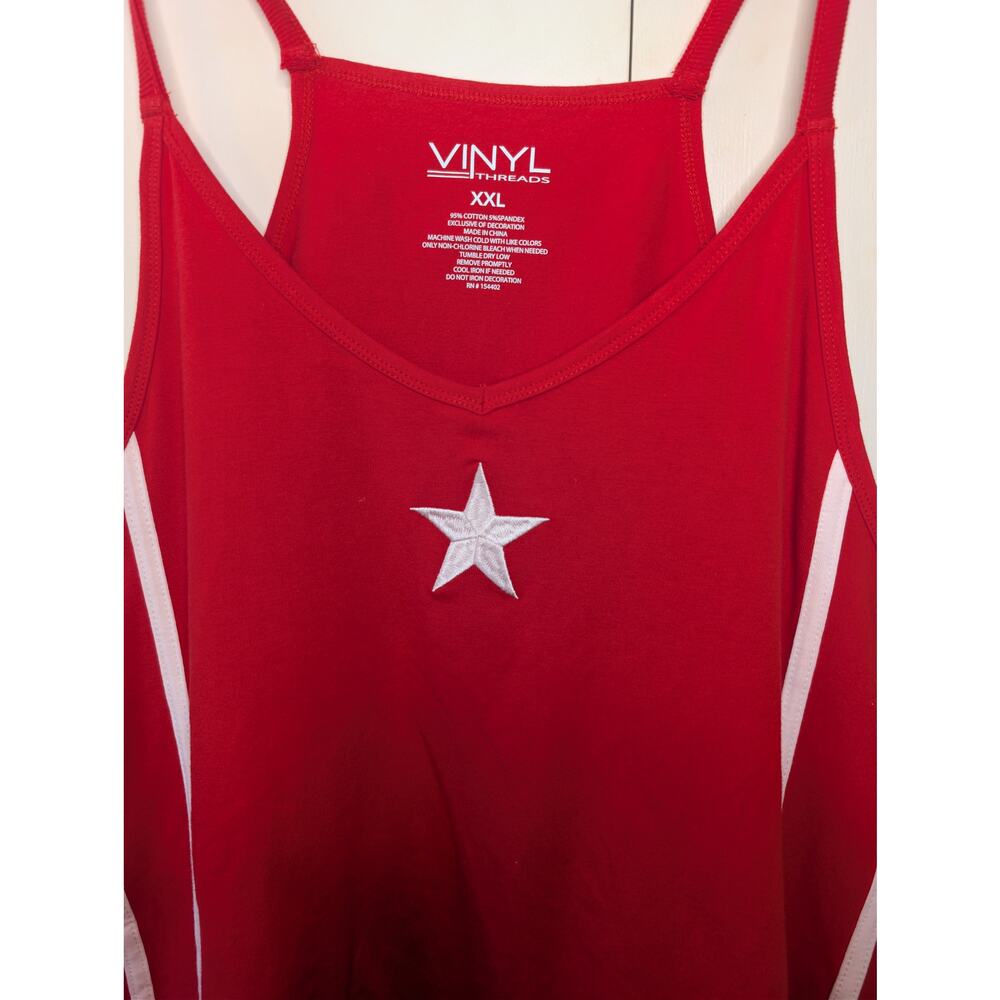 Vinyl Threads Red Spaghetti Strap Dress - Picture 10 of 12